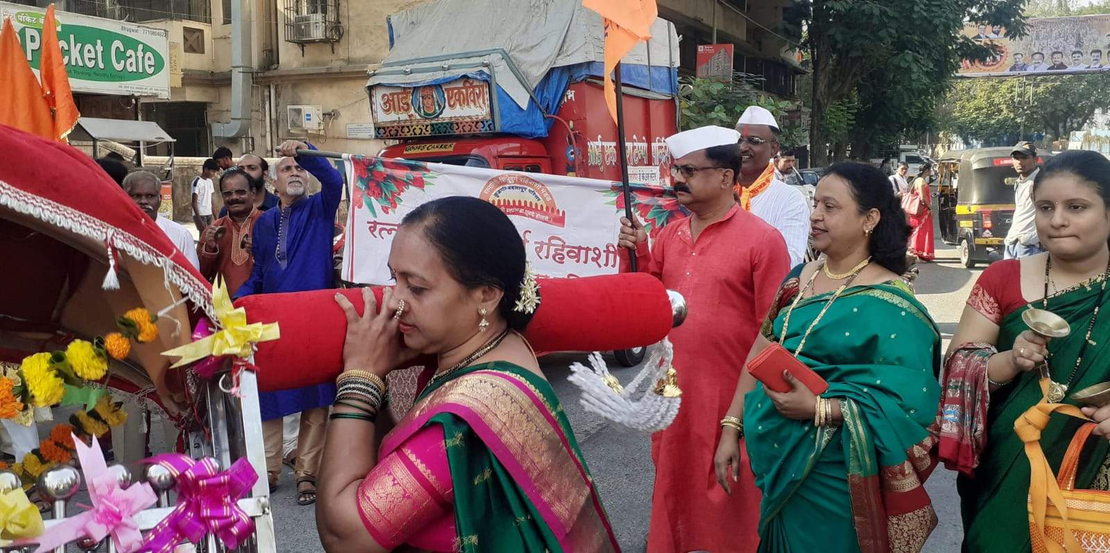 श्री हनुमान मारुती देवस्थान व नववर्ष स्वागत यात्रा समिती आयोजित गुढी पाडवा नव वर्ष स्वागत यात्रेत रत्नागिरी-सिंधुदुर्ग रहिवाशी मंडळाचा सहभाग   