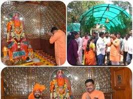 🟨 आमदार देवरावदादा भोंगळे यांच्या श्री हनुमान जयंती निमित्त विविध ठिकाणी भेटी