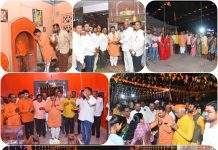 श्री हनुमान जन्मोत्सव भक्तीमय वातावरणात साजरा; देवराव दादा भोंगळे यांनी विविध मंदिरांना भेट देत पूजा-अर्चना केली