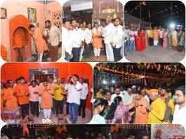 श्री हनुमान जन्मोत्सव भक्तीमय वातावरणात साजरा; देवराव दादा भोंगळे यांनी विविध मंदिरांना भेट देत पूजा-अर्चना केली