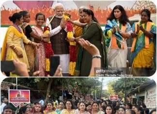 “गडचांदूर येथे नारी शक्ती वंदनासाठी महिलांचा आक्रोश मोर्चा”