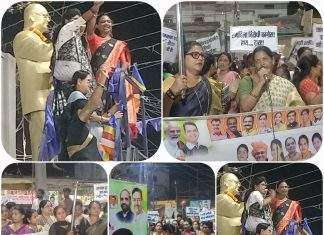 “नारी शक्तीचा जाज्वल्य उद्रेक! गडचांदूरमध्ये काँग्रेसविरोधात महिला आक्रोश मोर्चा” “महिला आरक्षणाला विरोध करणाऱ्यांना महिलांचा करारा इशारा”