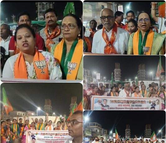 📢 गडचांदूर येथे भाजपा तर्फे भव्य जल्लोष