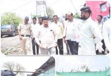 नैसर्गिक आपत्तीग्रस्त कोरपना तालुक्याला आमदार भोंगळे यांचा धीर; नुकसानग्रस्तांना तातडीच्या मदतीचे आश्वासन