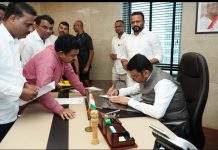 आमदार देवराव दादा भोंगळे यांनी घेतली मुख्यमंत्री देवेंद्र फडणवीस यांची भेट