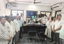 इंधन दरवाढीविरोधात काँग्रेसचा एल्गार ♦️कोरपना बसस्थानकावर आंदोलन; तहसीलदारांना निवेदन सादर