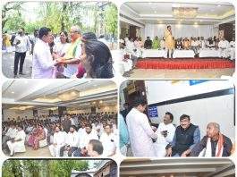 🟥 चंद्रपुरात भाजपाची रणनिती ठरली; अरुण लाखाणी यांच्या विजयासाठी नेत्यांचा निर्धार ♦️ विधान परिषद निवडणूक पूर्व आढावा बैठक एन. डी. हॉटेल, चंद्रपूर